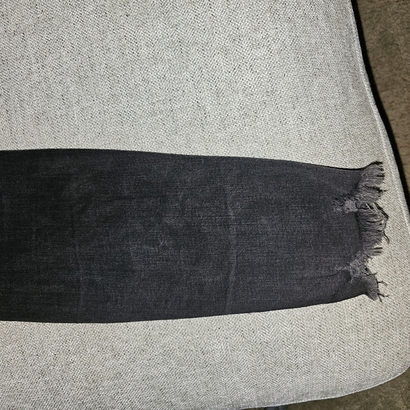 Gray Denim Jeans with Button Fly - Picture 5 of 8